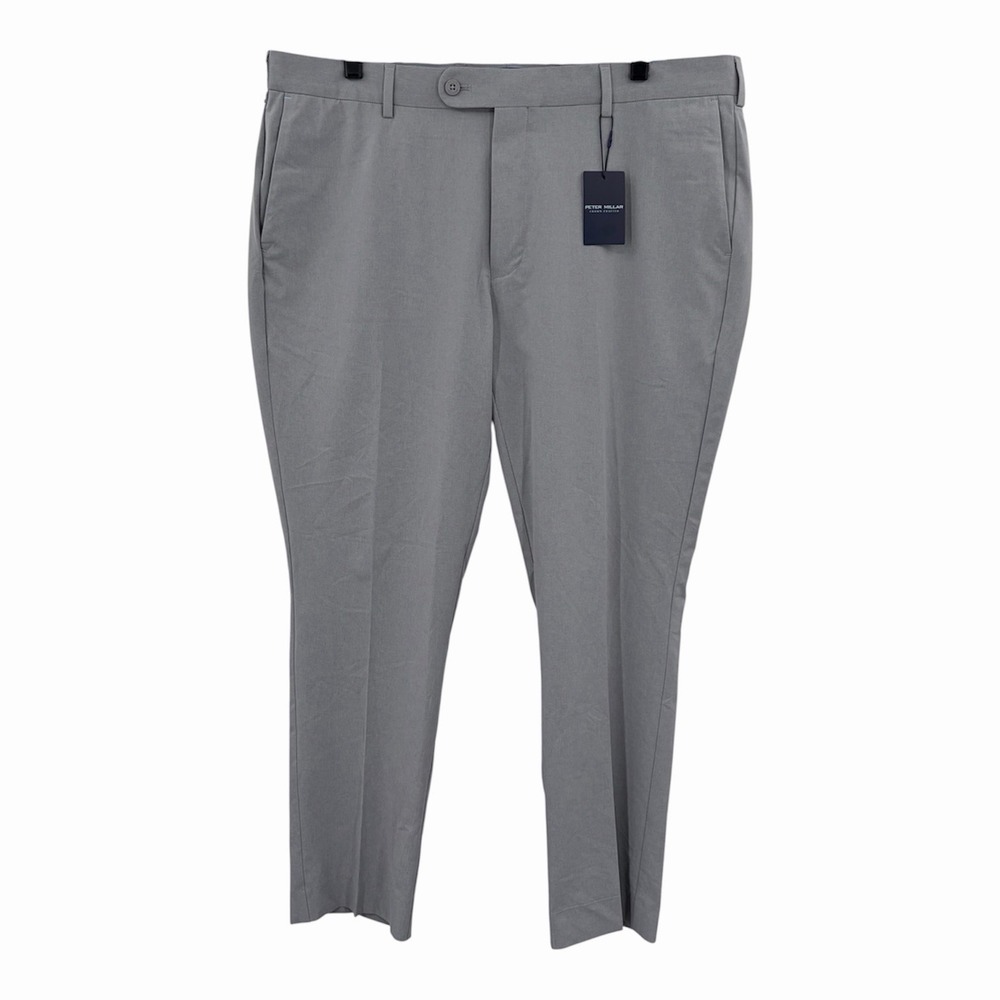 Peter‎ Millar Crown Crafted Surge Performance Trouser Gale Gray Men's Sz 38x28.5